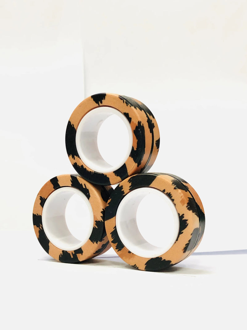 3pcs Finger Magnetic Fidget Toy For Him and For Her to relieve Stress