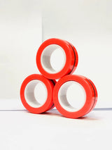 3pcs Finger Magnetic Fidget Toy For Him and For Her to relieve Stress